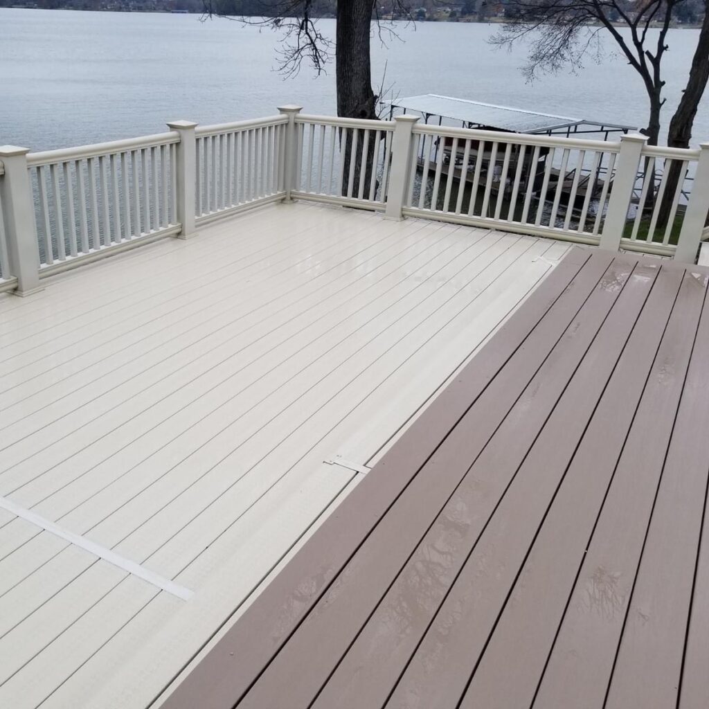 Power Wash Deck Cleaning